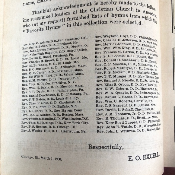 1900 Antique Book:  Make His Praise Glorious for the Sunday School and Church - Picture 4 of 10